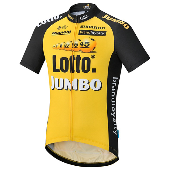 Abbigliamento Lotto Jumbo 2017 Manica Corta e Pantaloncino Con Bretelle giallo - Clicca l'immagine per chiudere